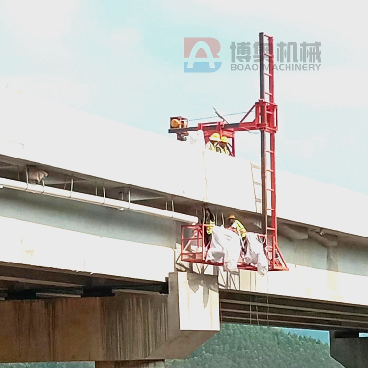 桥梁排水管安装设备 PVC管道施工车
